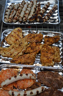 Foto vom Grillen